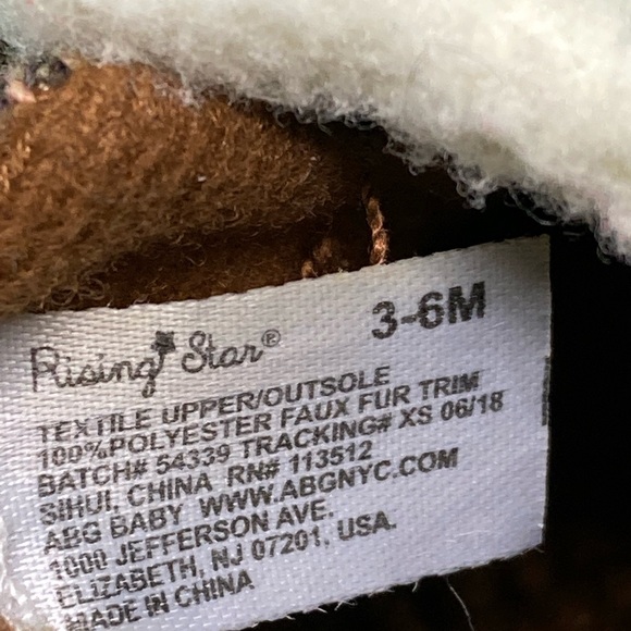 RISING STAR BABY BOYS SHOESđź’•SIZE 3-6Mđź’• - Picture 6 of 6